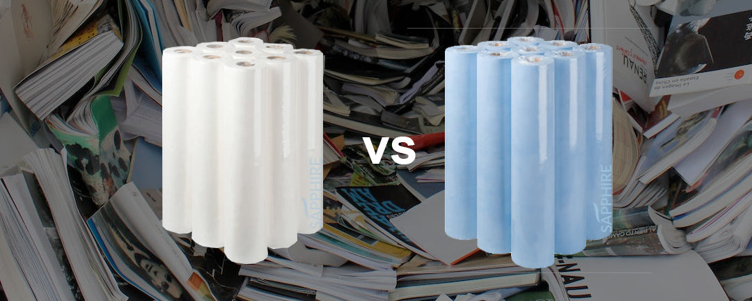 recycled paper couch rolls