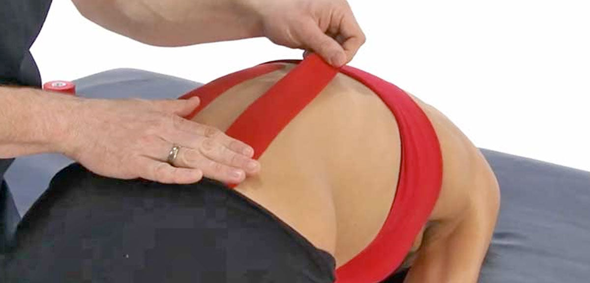 kinesiology taping for the back