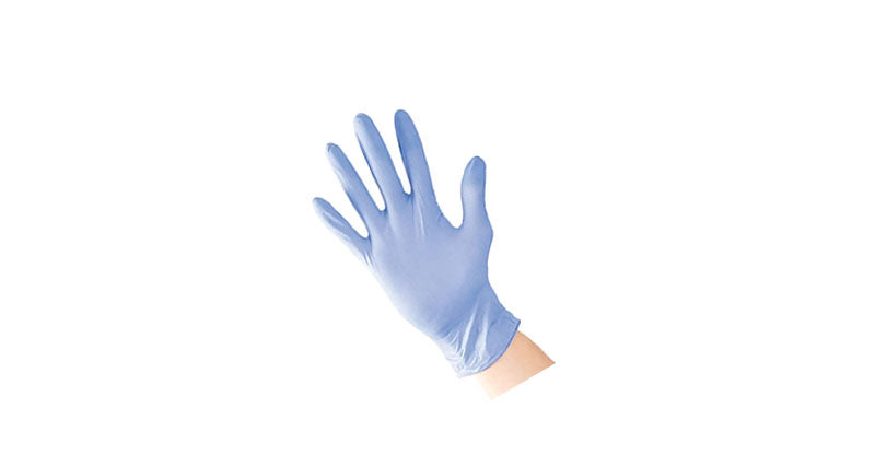 nitrile gloves or latex