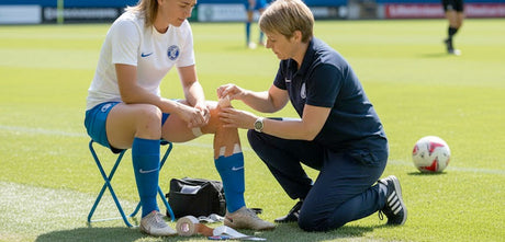 sports taping for the knee