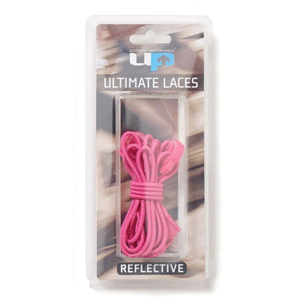 Pink elastic laces