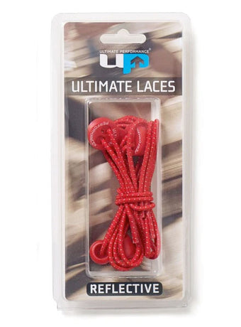 Red elastic laces